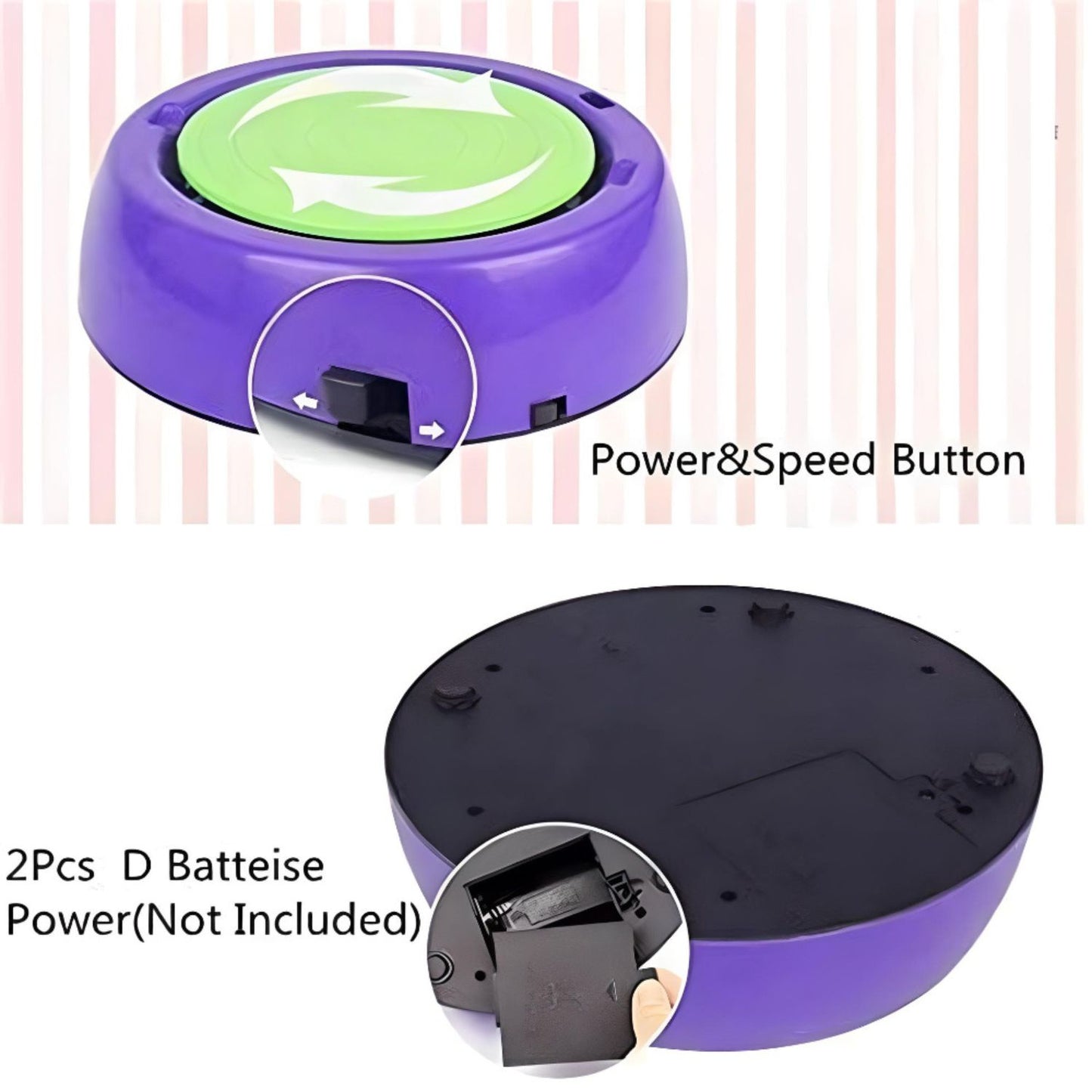 MM Toys Braintastic Kids Pottery Wheel Battery-Operated, All-Inclusive Kit, Safe & Educational, Perfect for Arts & Crafts 8+ Years - Vibrant Color Set