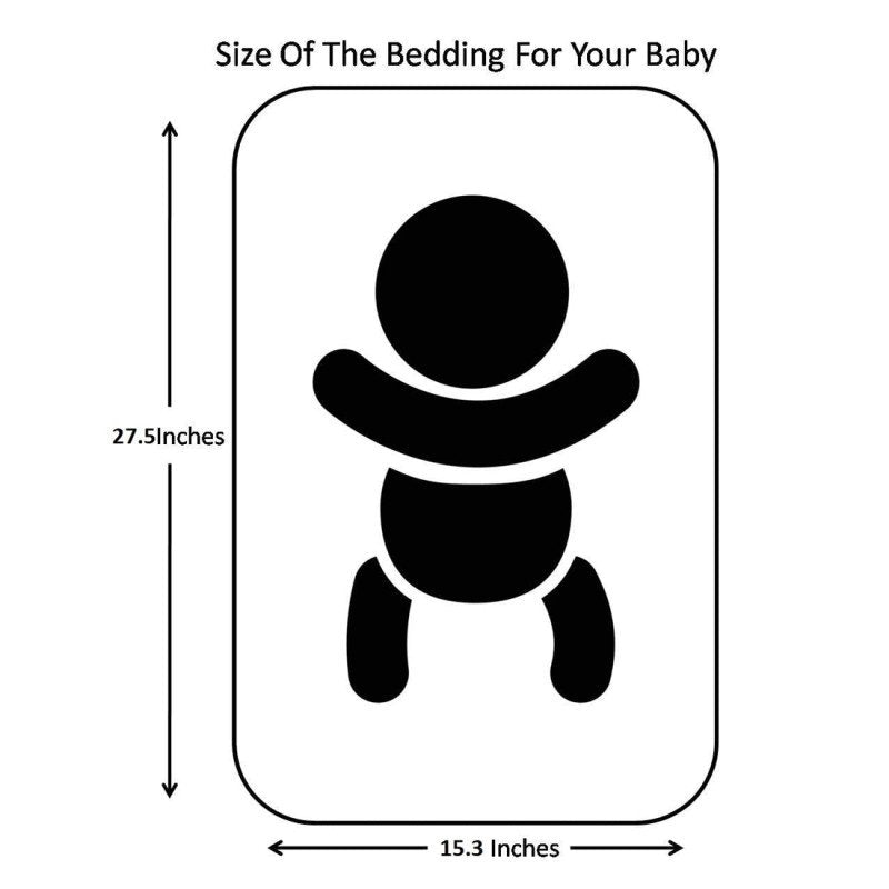 Mother's Love TEDDY CRIB CRADLE WITH MOSQUITO NET , UNIVERSAL WHEELS AND PLAYING Toy FOR 0+ MONTH PINK