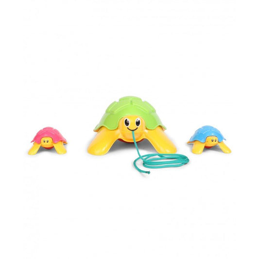 Buy Linking Turtle - 2-in-1 Pull Along Toy for Walking, Stacking, and Linking - 12 Months - Online India