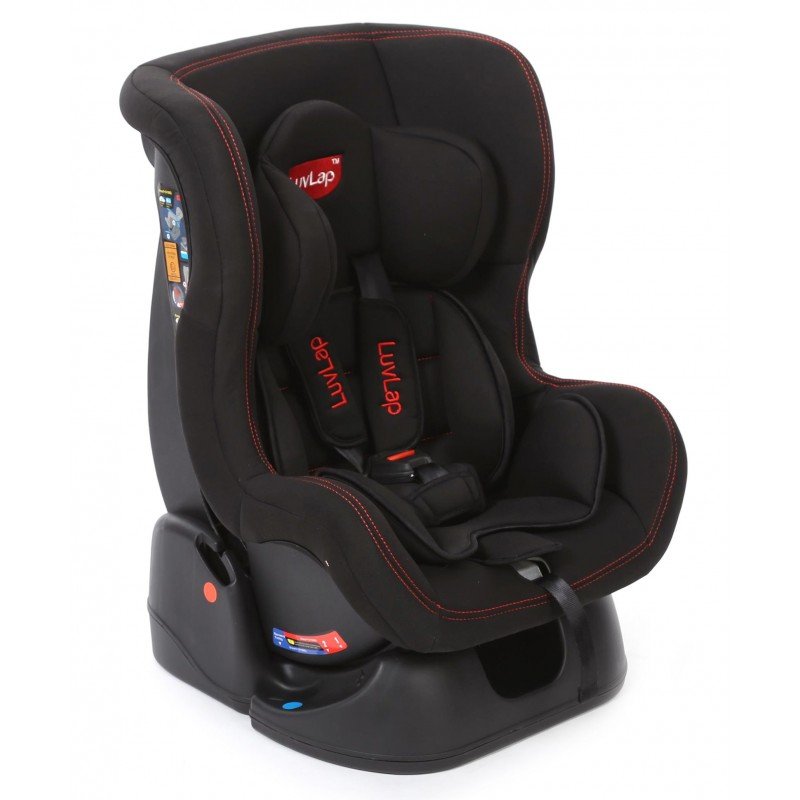 LUVLAP SPORTS CONVERTIBLE BABY CAR SEAT -18238 REARWARD FACING BABY (0M-2YR) & FORWARD (2-4YR)