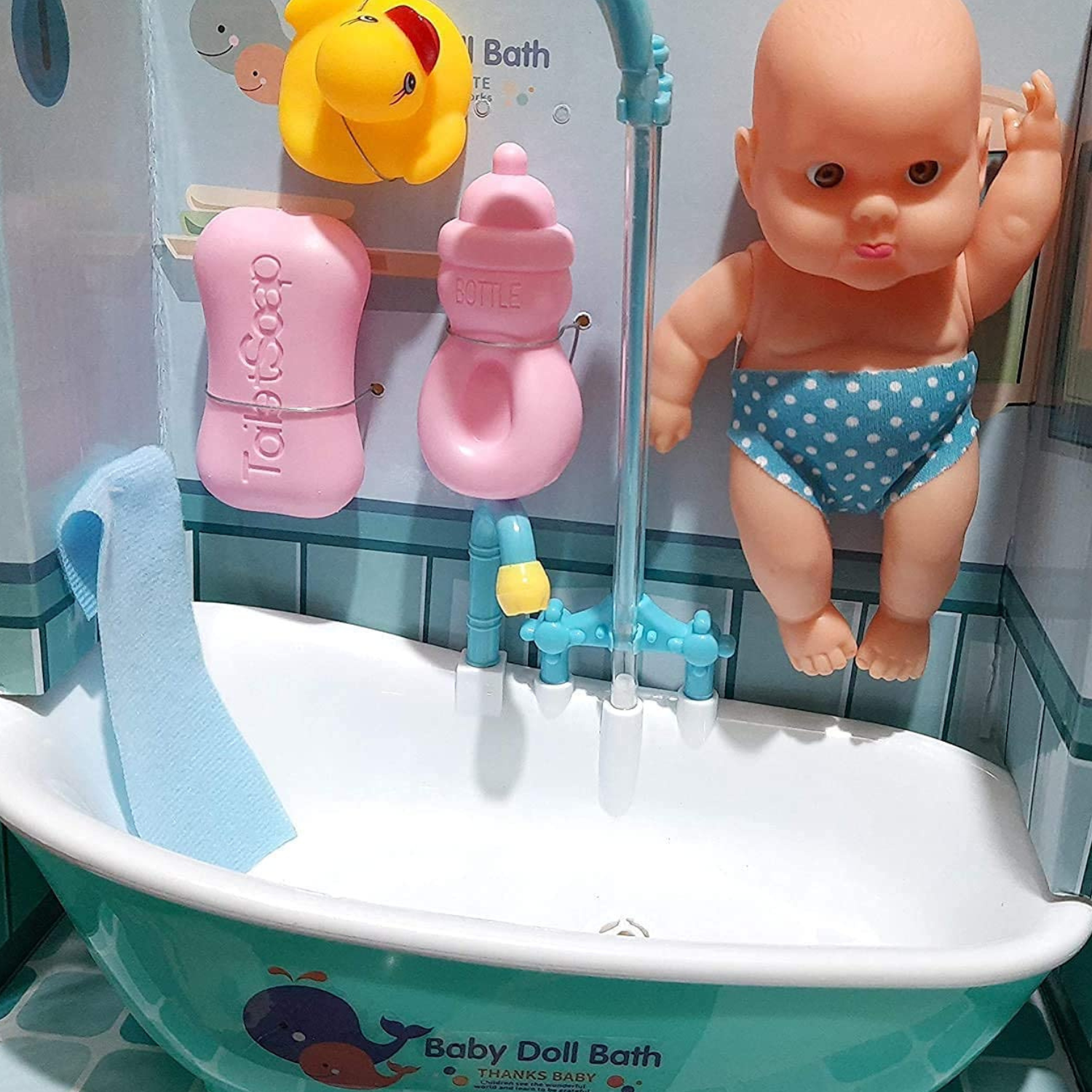 Baby doll best sale bath accessories