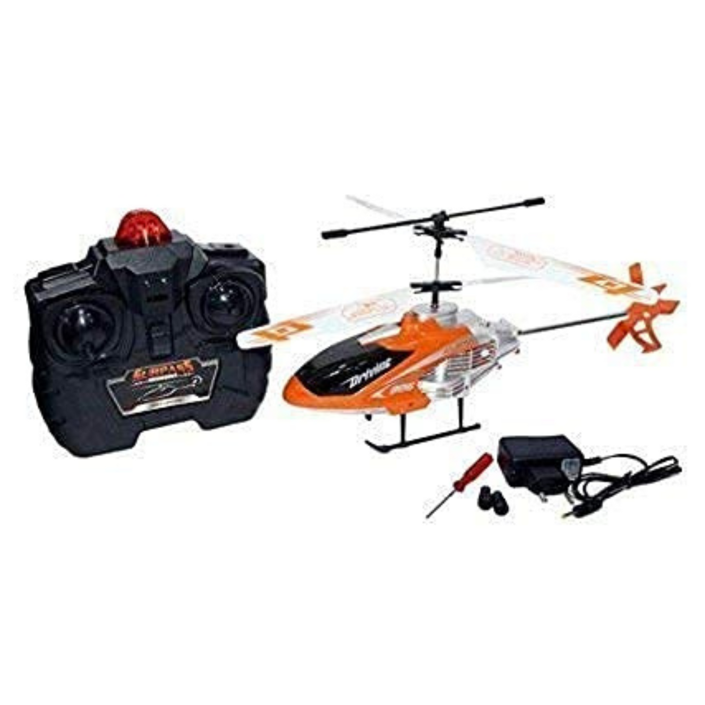 MM TOYS Velocity Remote Control Helicopter, Battery Operated, Infra-red Sensor, Unbreakable Blades, Light & Sound, 8+ Kids, Multicolor