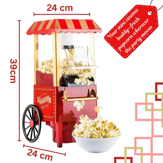 Electric popcorn machine for kids and adults