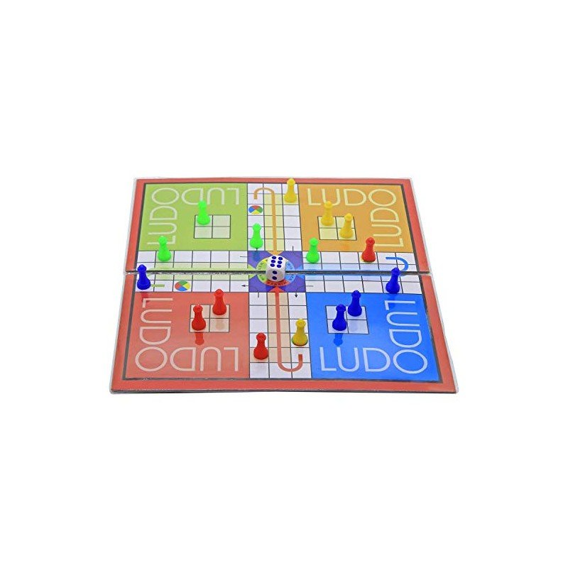 Ekta Snakes and Ladders Ludo Game | Fun-Filled Family Entertainment | Suitable for Ages 4+