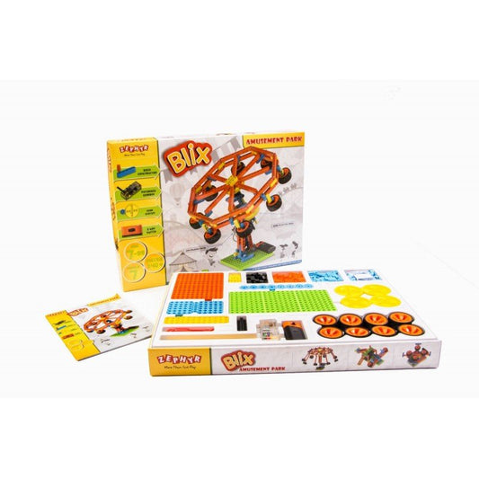 Blix Robotix - Amusement Park Science Kit Electonic DIY Game For 6+ Year Kids Explore the World of Construction and STEM Skills