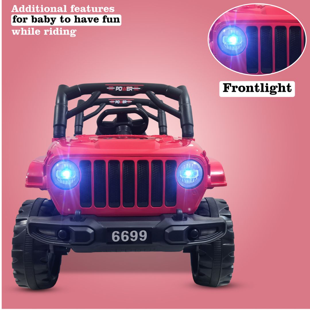 Motorized jeep for 7 year old on sale