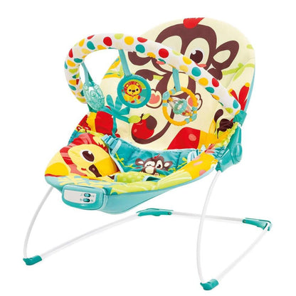 Mastela Electronic Baby Rocker Musical Bouncer Chair 6876, Soothing Vibrations, Toddlers to Newborn, Multicolor