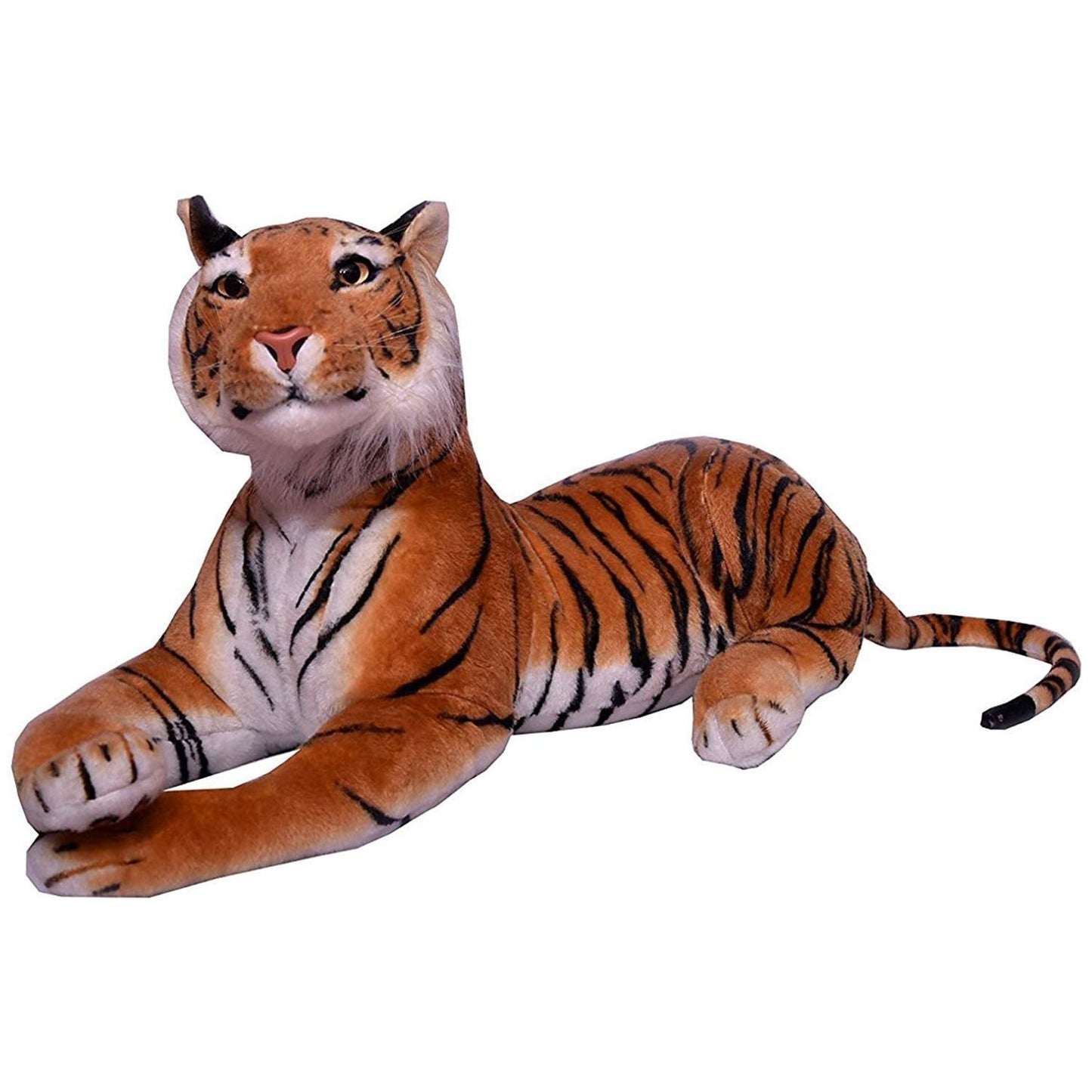MM TOYS Real-Like Mini Tiger Soft Wild Animal Toy  32cm - Perfect Gift for Any Occasion, Decoration with Realistic Features, Skin, and Colors