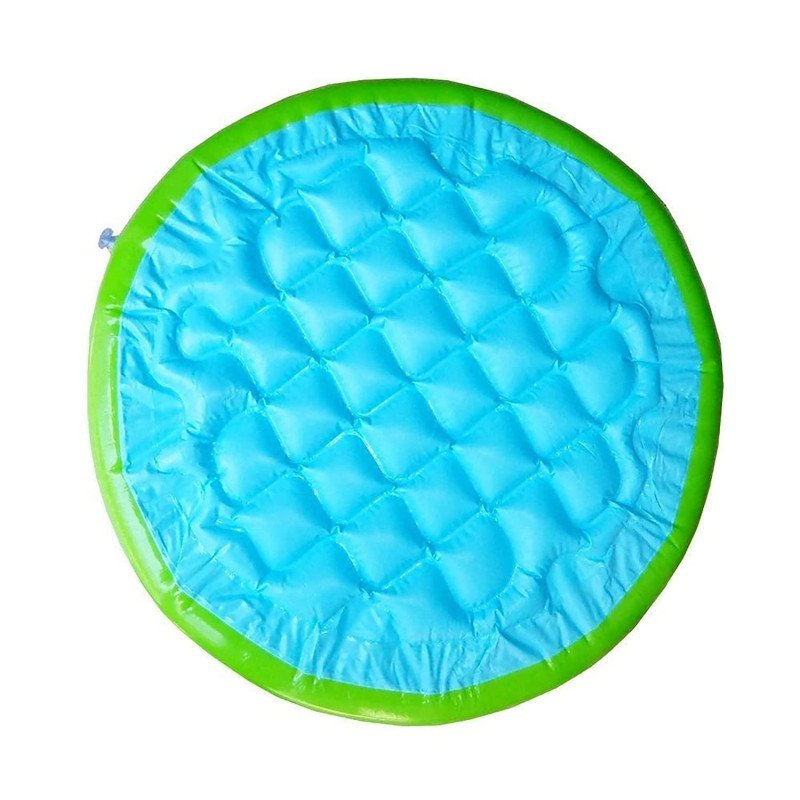 INTEX INFLATABLE BABY POOL, 2-FEET FOR KIDS WITH HOLD CAPACITY UP TO 8 KG , REPAIR PATCH INCLUDED - MULTI COLOR ( 57107 )