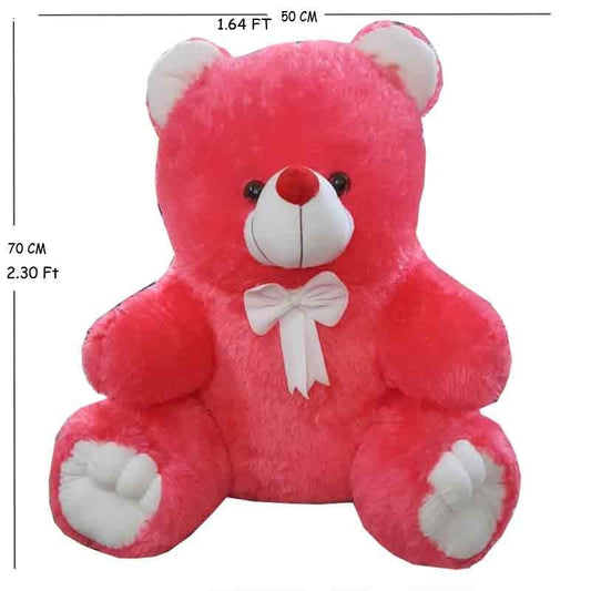 MM Toys Big Size Teddy Bear (70cm) | For Kids & Adults | Ideal Gift & Home Decor Item (272)- Color May Vary