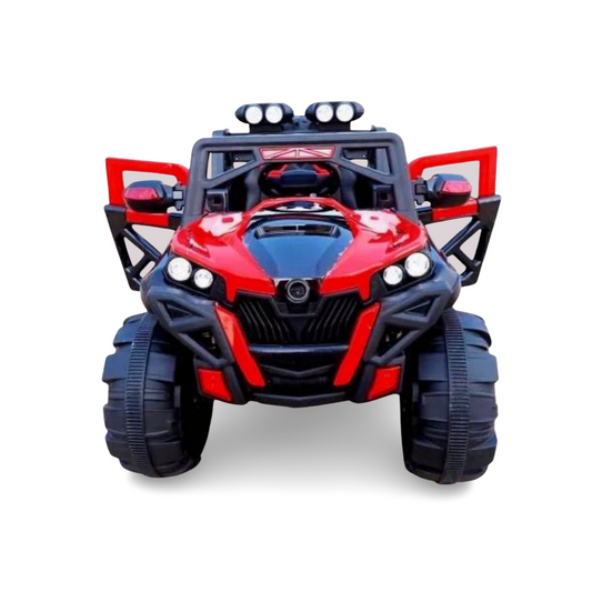 Electric 4 x 4 Jeep Ride On 2188 Painted Heavy Duty With Suspension Spring For Kids 2-8 Years Weight Capacity 45kg ,5 Motors. 12v
