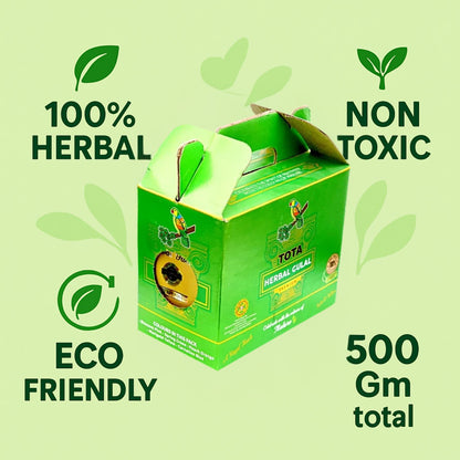 Tota Premium Pure Herbal Gulal 500g (100g x 5 Assorted Colors) – Non-Toxic, Skin Safe, Eco-Friendly Holi Colors Made in India