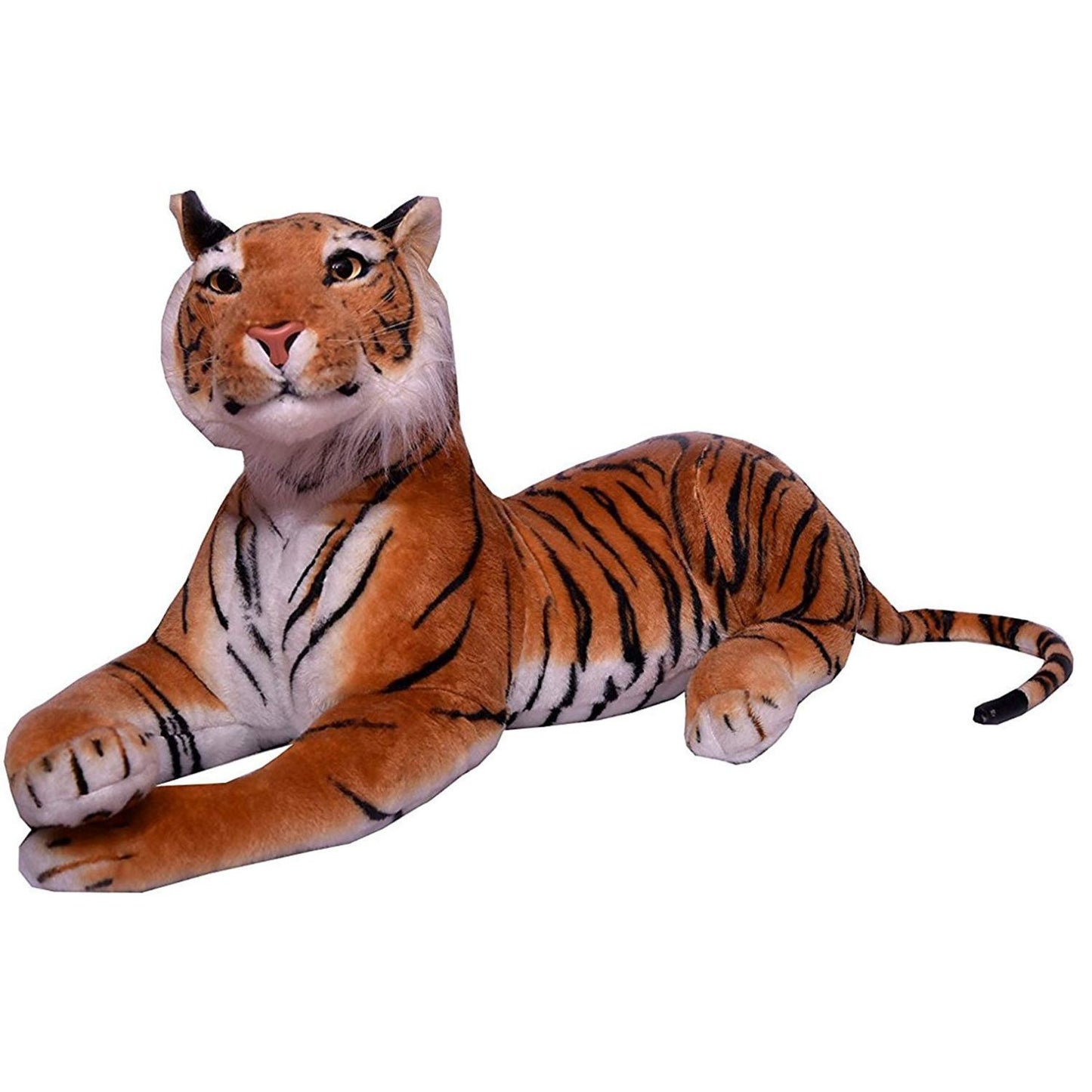 MM TOYS Real-Like Mini Tiger Soft Wild Animal Toy  32cm - Perfect Gift for Any Occasion, Decoration with Realistic Features, Skin, and Colors