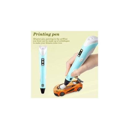 3D PEN INTELLIGENT DRAWING PROFESSIONAL 3D PRINTING PEN DRAWING 3D MODEL FOR KIDS AND ADULTS ,TYPES FOR CRAFTING, ART & MODEL