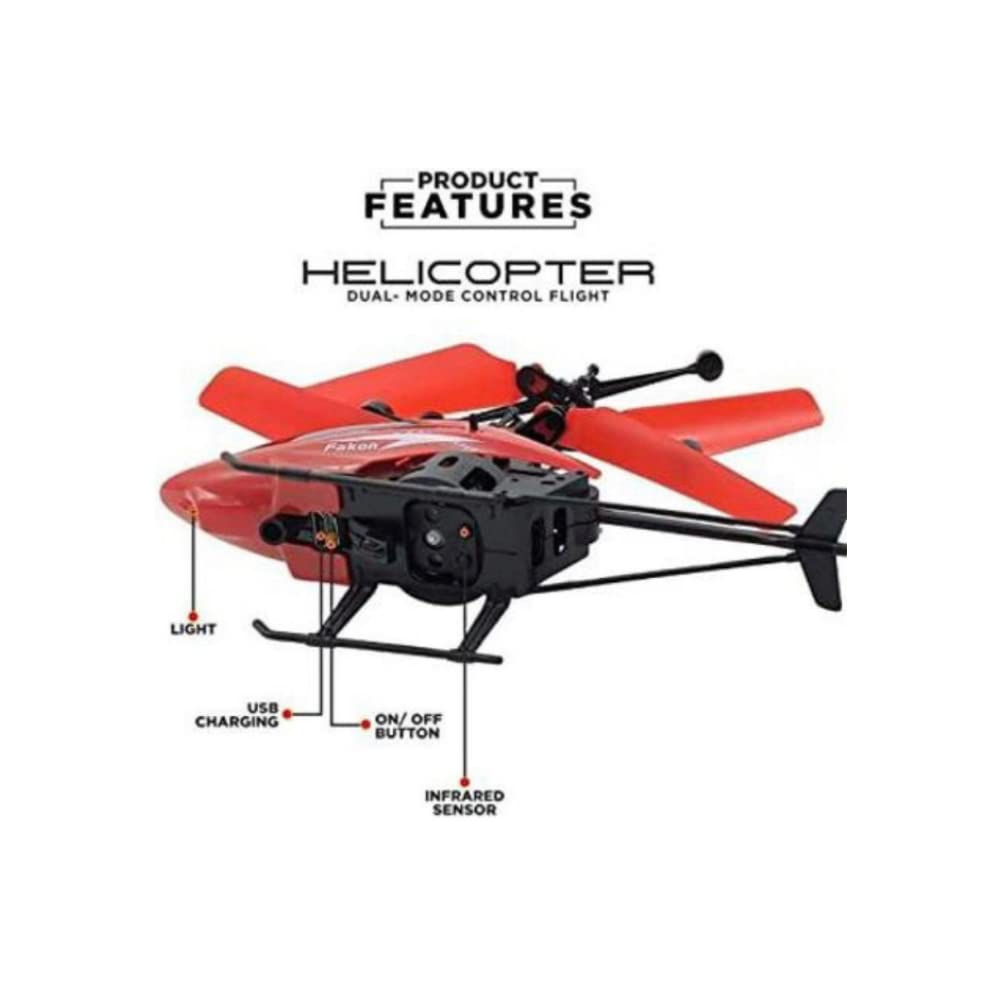 MM Toys Exceed - High-Grade Remote Control Helicopter Toy with USB Charger for Kids, Stable Indoor Flight