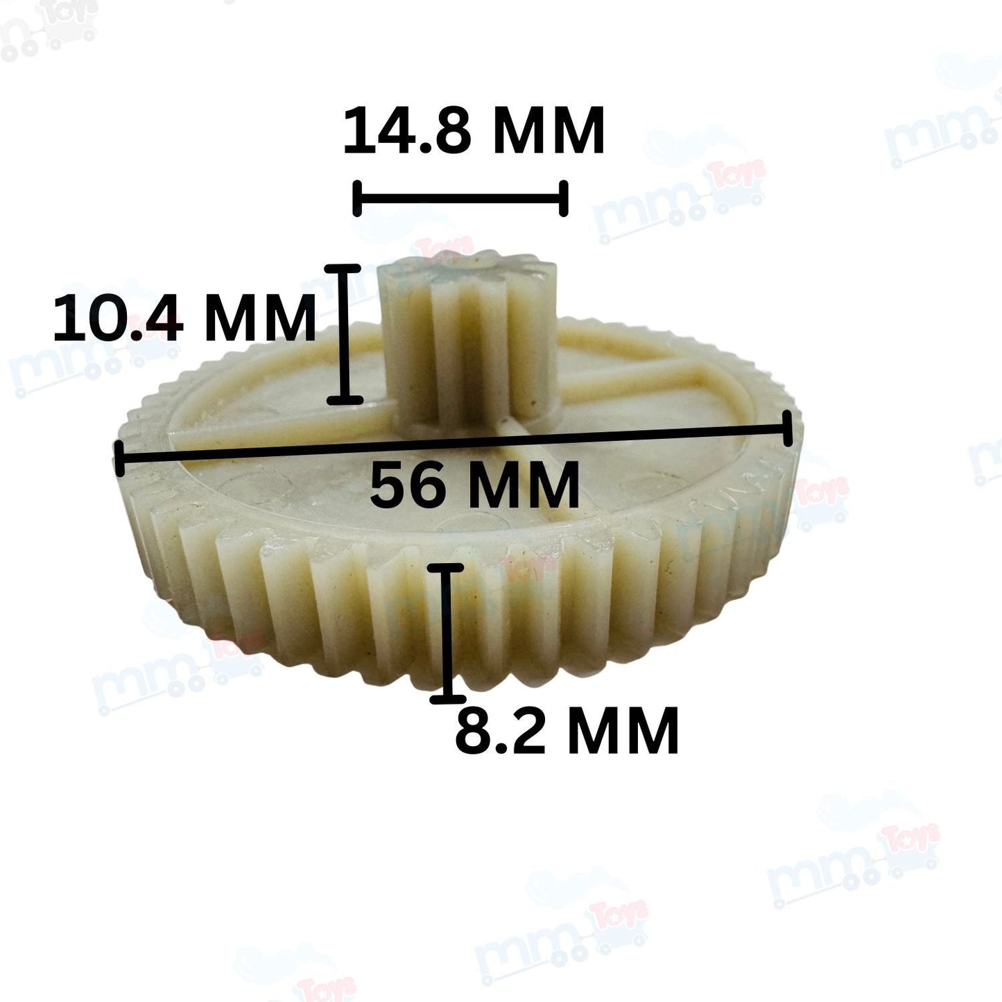 MM TOYS 10Teeth Plastic Gear Only  For Gearbox Kids Electric Ride On Car Bike replacement parts