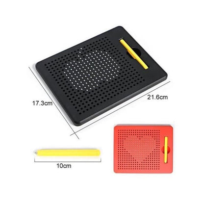 MM Toys MagPad Play - Magnetic Drawing Board for Kids | Erasable Doodle Writing Pad | Suitable for Ages 3 and Up | Colour as per Stock