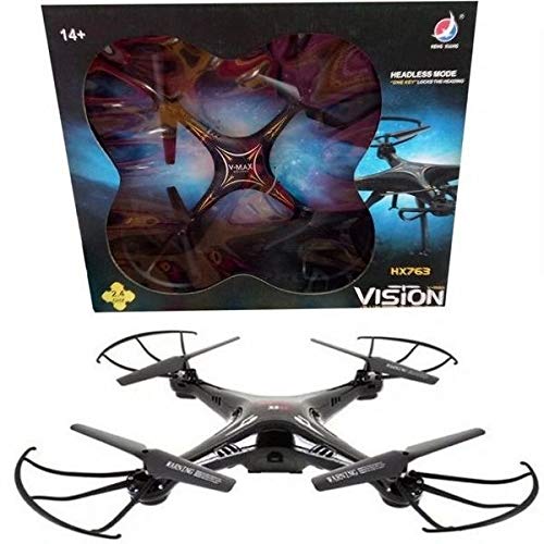 MM TOYS BIG SIZE Vision Drone 2.4GHz RC Quad Remote Controlled HX-763 Headless Mode and One Key Heads Lock