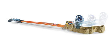 Hot Wheels Tornado Track Set with Launcher & Ramp | Includes 1 Car | Ideal for Kids Aged 4+