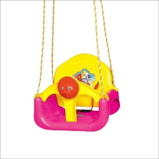 MM TOYS Royal Juliet Swing: Adjustable, Fun & Secure - Ideal for Kids Aged 1-5 Years - Features Anti-Slip Safety - in Lively Colors