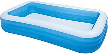Intex 58484 Swim Center Family Inflatable Pool (Blue) - 269-Gallon Water Capacity | Suitable for Kids and Adults | 120"x72"x22