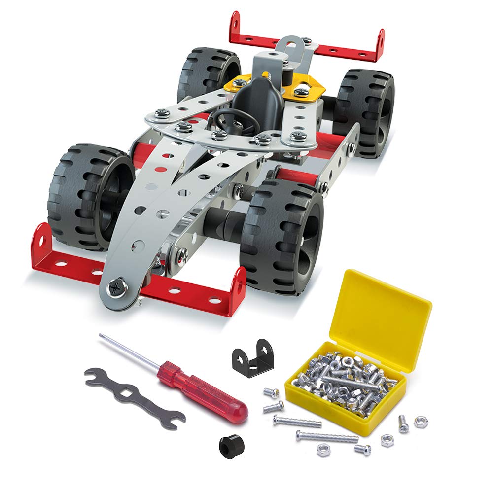 Zephyr Mechanix 3 Engineering System - 202-Piece Construction Kit for Kids (18 Models, Age 7+)