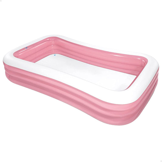Intex Swim Centre Family Inflatable Pool, PVC Vinyl Material, Spacious 120 x 72 x 22 Inches, Repair Patch Included, Outdoor Water Fun for Kids and Adults, Multicolor