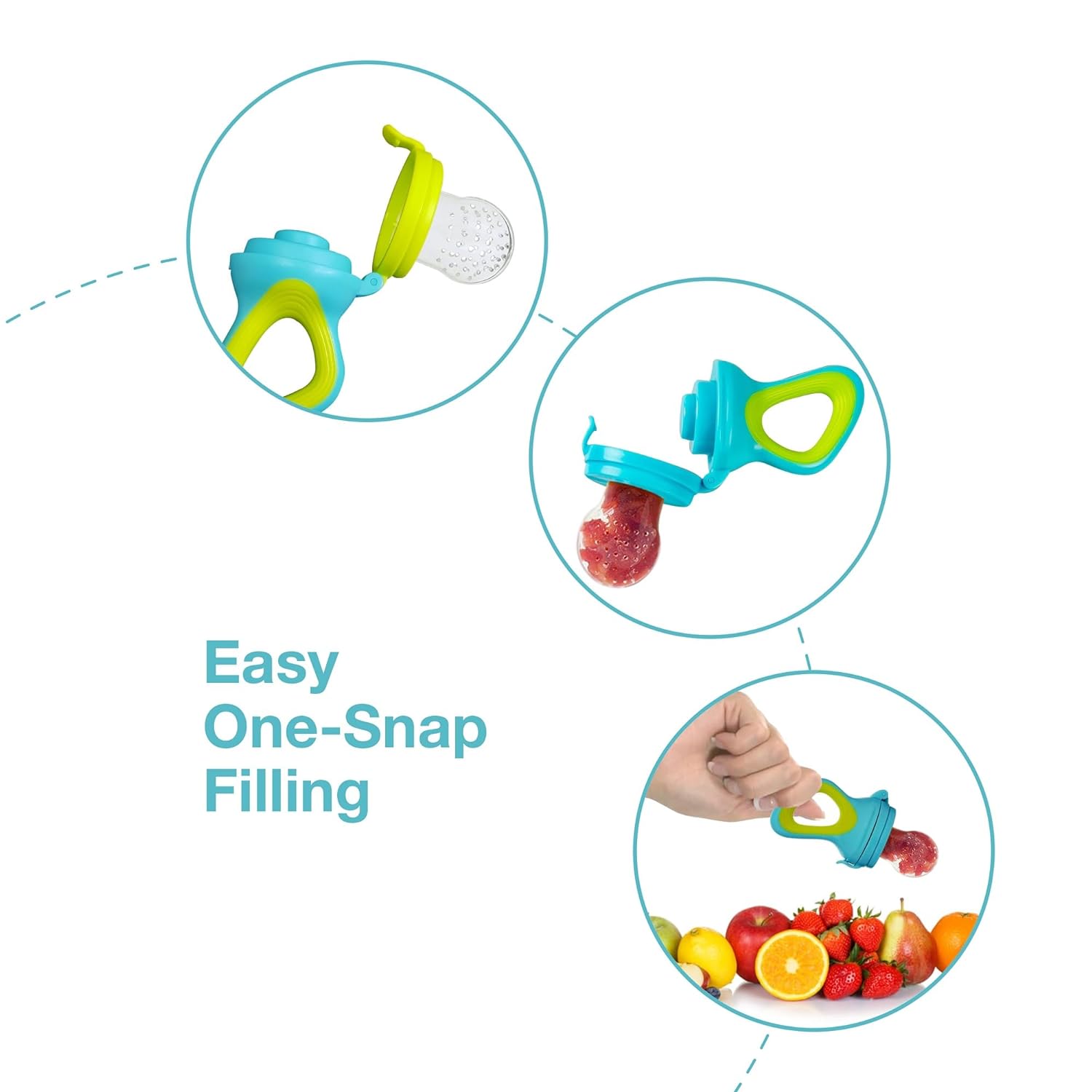 Buy Luv Lap Silicone Food/Fruit Nibbler online in India BPA Free