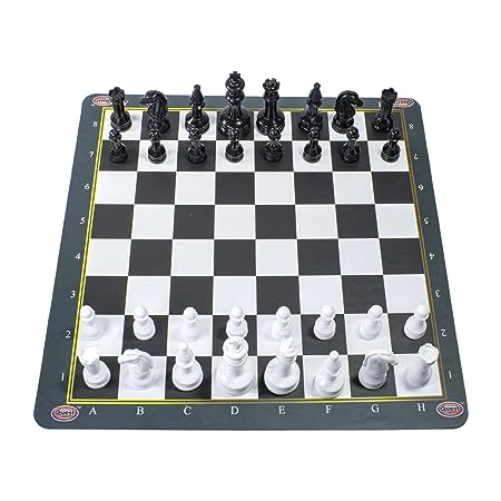 Skoodle Quest 3 in 1 Chess & Checker Games with Chinese Checkers -Fun, Educational Toy for Teaching Strategic Thinking