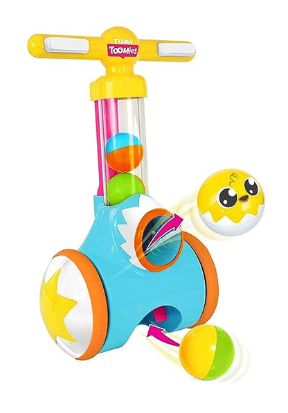 Tomy Pic n Pop Toy - Ball Popping & Scooping Fun, Includes 5 Colorful Balls - Multicolor