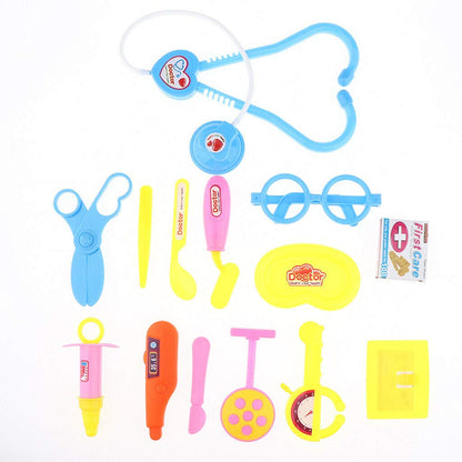 MM TOYS Doctor Play Set with Carry Case - Ideal Pretend Role Play Toy for Kids (3+ Years) - Suitable for Girls and Boys