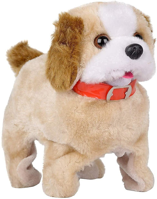 MM Toys Flipo - Plush Jumping, Walking, Barking Dog Toy - Fantastic Battery Operated Backflip Puppy for Kids