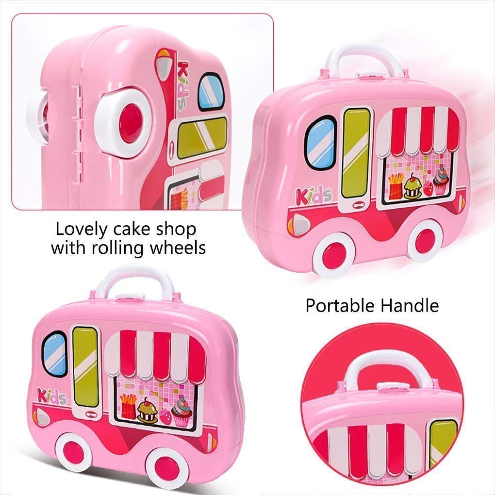 Buy Little Chef 2-in-1 Kitchen Play Set with Suitcase Trolley, Sound and  Lights Online India – MM TOY WORLD