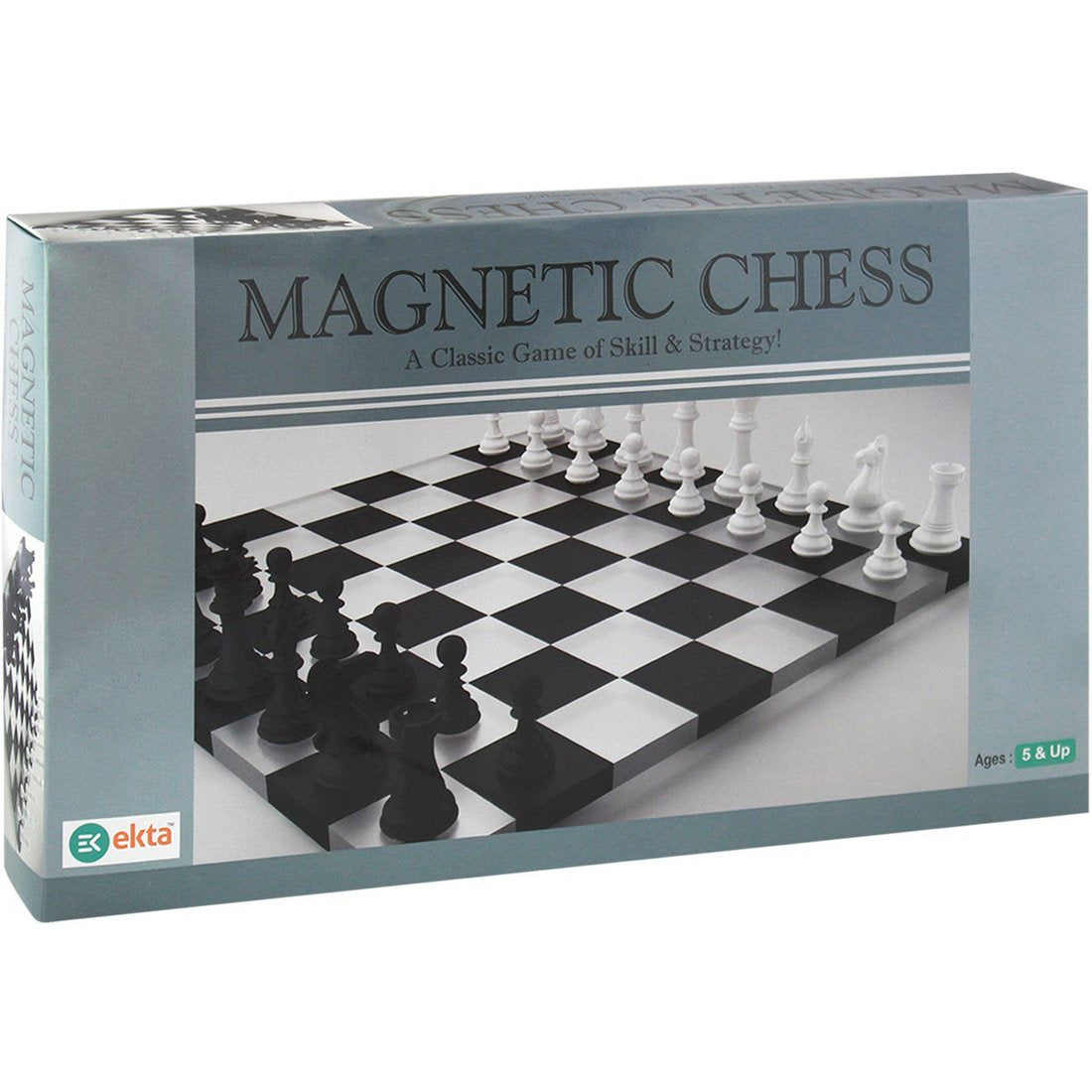 EKTA Magnetic Chess Board Game, Engaging for Kids 5+ Years, Multicolor, Perfect Birthday Gift Set