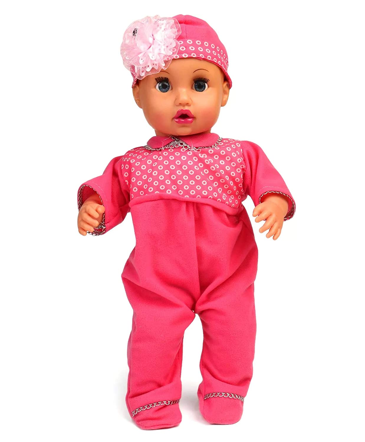 Speedage Princess Doll Lifelike Features 40 cm, Safe Materials, Inspires Creativity - Perfect Gift for Girls Aged 3-10 - Pink