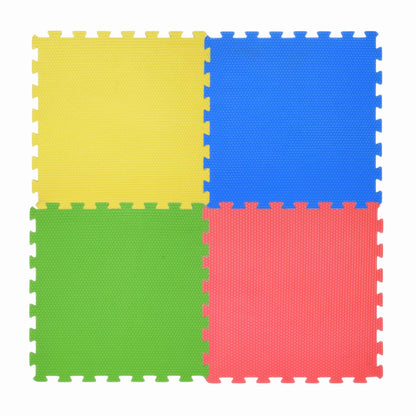 MM Toys Interlocking Playmat Set - 12mm Thick, 4-Piece, Ideal for Kids' Rooms & Play Schools