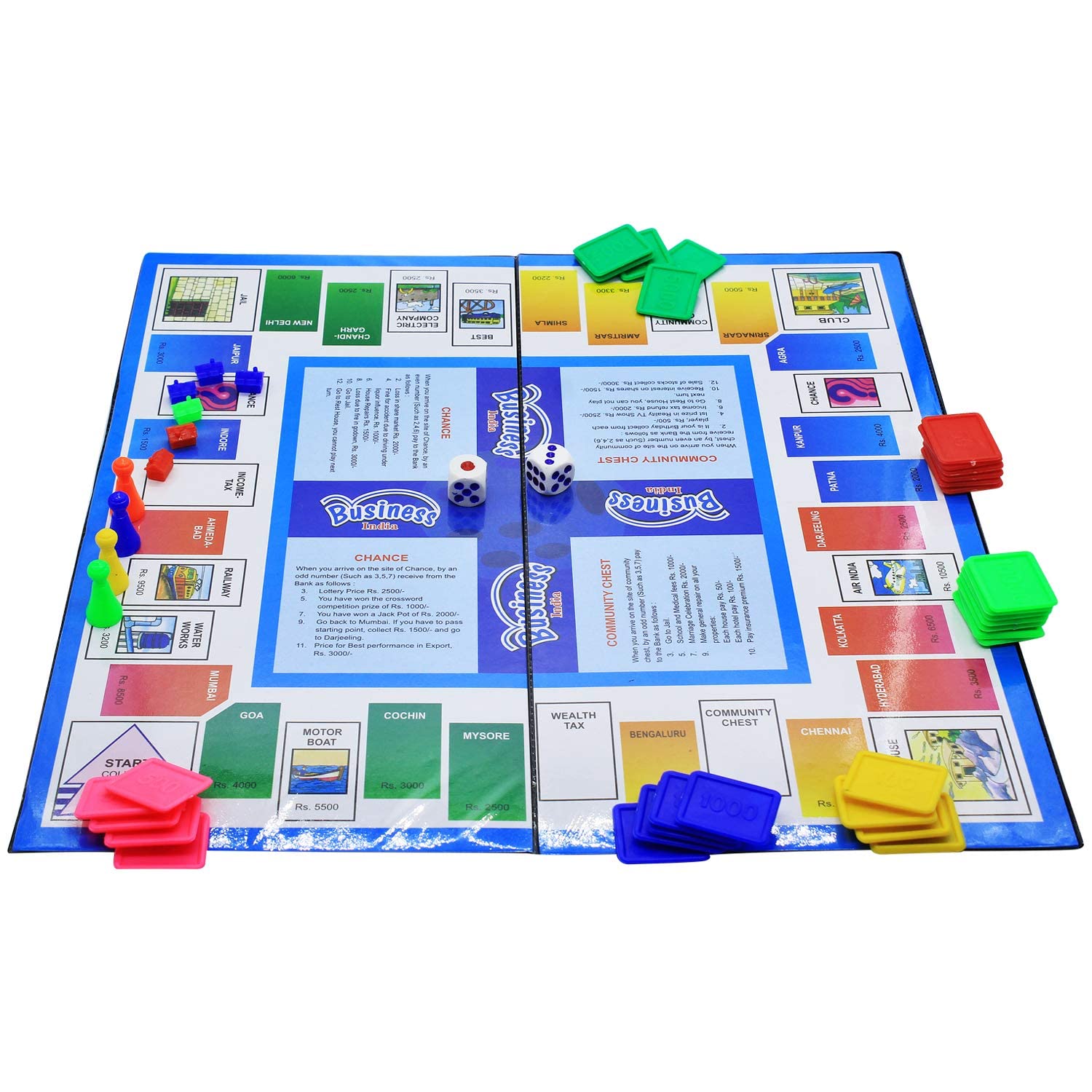 Ekta Business India Game For Kids And Family 2-6 Players - Multicolor