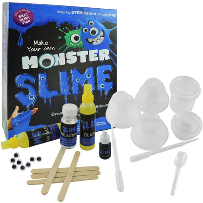 EKTA Make Your Own Monster Slime Kit for Kids | DIY Slime Making Game For 8+ Year Kids
