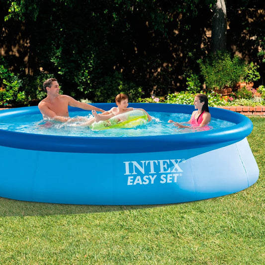 Intex 28130NP Easy Set Pool | Multi-Colored | Perfect for Ages 6-50 | Massive 12 feet x 30 inches Dimension | 5621 Litres