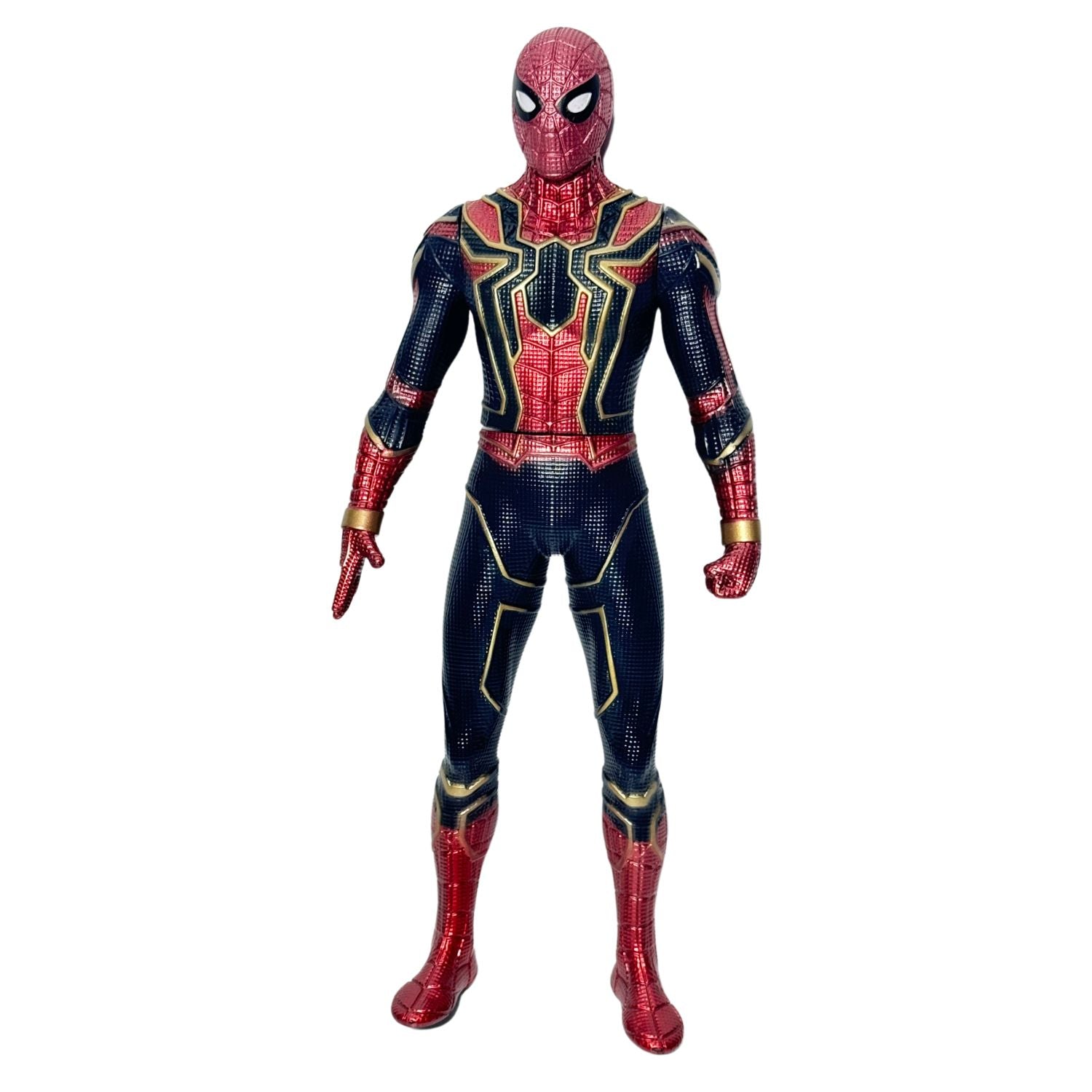 Avengers Spiderman Superhero Diecast Figure | 12 Inch Movable Arms & Upper Body Toy for Kids - Multicolor