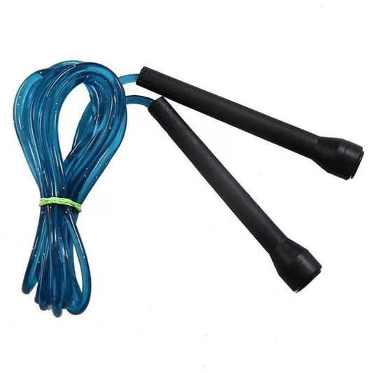 MM TOYS Jump Skipping Rope - Plastic Handle for Ultimate Grip, Ideal for Men's Gym, Women's Weight Loss, Kid's Fitness, Girls, Boys, and Adults, Perfect for Sports, Exercise, Workout, Green