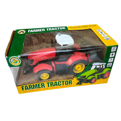 MM TOYS Remote Control Tractor Toy for Kids – Rechargeable Battery