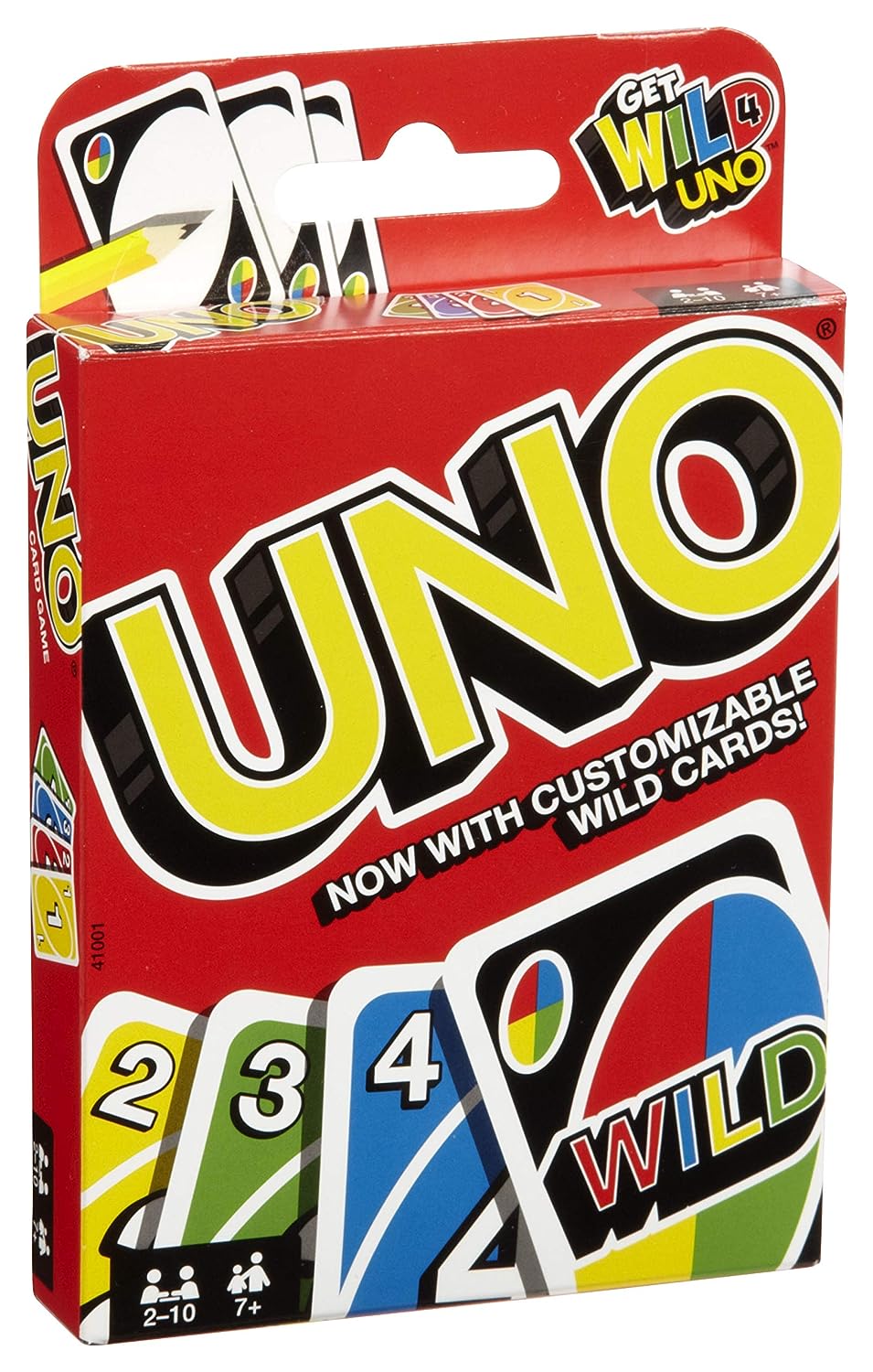 Mattel Uno Set of 112 Playing Card Game, Suitable for 7 Yrs and Above, For 2 - 10 Players, Quality Paper Material