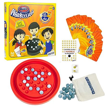 Skoodle Quest Marbellious Classic Brain Teaser & Strategy Game for Enhancing Non-Verbal Thinking & Creativity, Fun for Kids Above 6 Years