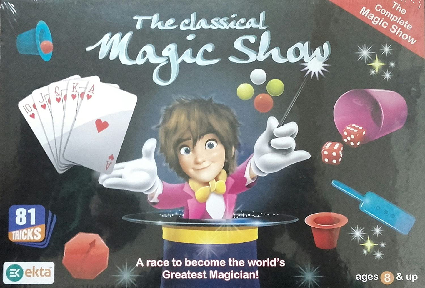 EKTA Classic Magic Show Game for Kids | Exciting Learning Toy | Ages 6-12 | Ideal for Boys & Girls