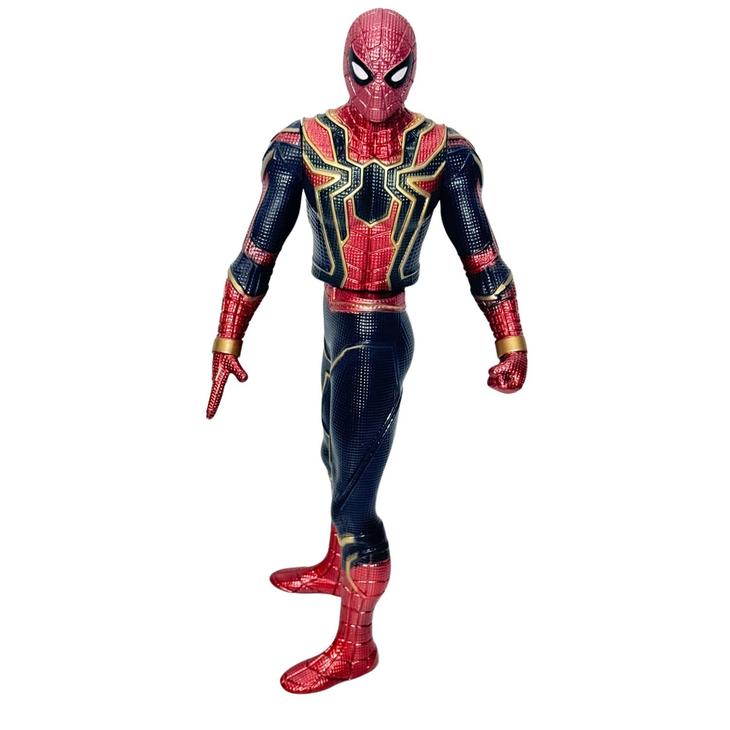 Avengers Spiderman Superhero Diecast Figure | 12 Inch Movable Arms & Upper Body Toy for Kids - Multicolor