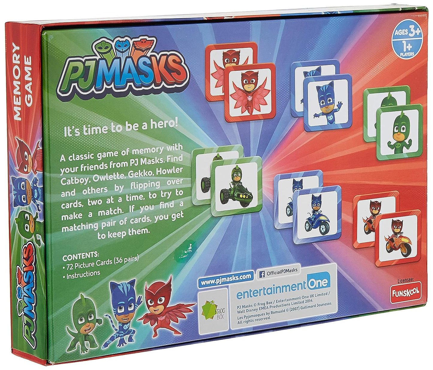 Funskool - PuzzleTower PJ Masks Tower | Educational, 120 Pieces Puzzle, Enhancing Cognitive Skills, for 3+ Year Old Kids, Multicolor