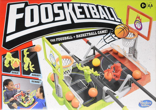 Funskool Gaming HoopMaster Foosketball Game, 2-Player Skill Challenge, Foosball-Basketball Combo, Multicolor