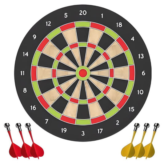 Aditi Toys Magnetic Dartboard Game 6 pcs Magnetic Soft Darts Included Kids Above 3 Years, Safe & Fun, 34.5 Cm  AT 88