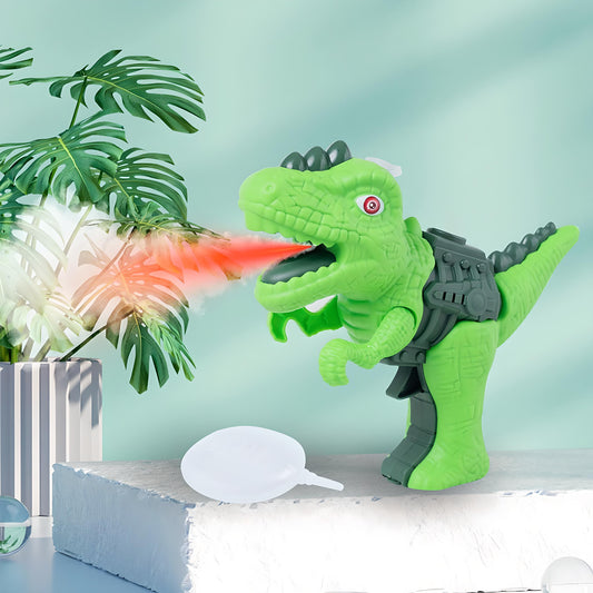 MM TOYS Dinosaur Water Spray Gun Interactive Light & Sound, Safe for Kids, Multi-Purpose, Durable Plastic, Colorful Design For 3 to 8 Year Kids